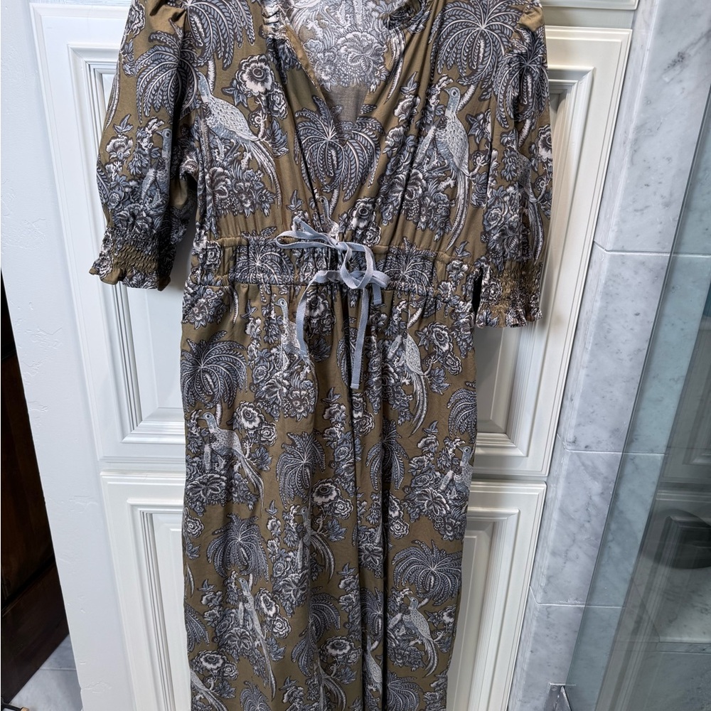 Spartina Elegant Paisley Print Dress XL